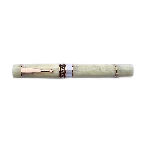 Gioia | Fountain Pen | Ivory White Pearl-Rosegold | Medium - SCOOBOO ...