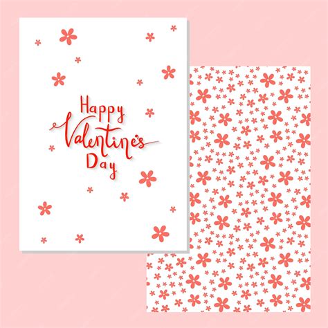 Un conjunto de postales para el día de san valentín ilustración ...