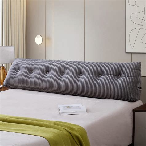 Large Headboard Pillow Headboard Wedge Pillow Bed Rest Reading Pillow ...