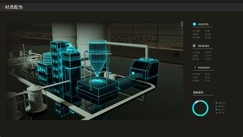 三维仿真工厂可视化管理系统内容-数字化孪生双胞胎-网上虚拟展厅展馆-3D产品在线展示-三维数据可视化-昌普软件
