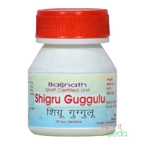 Shigru Guggulu Baijnath, 100 tablets buy online at the best price in ...