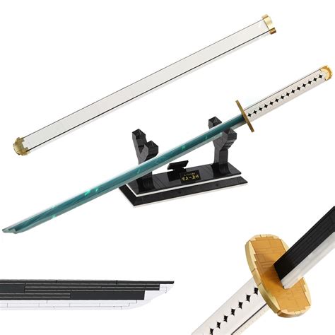 Buy HI-REEKE Cosplay Anime s Building Blocks Kit 1 Piece Roronoa Zoro ...