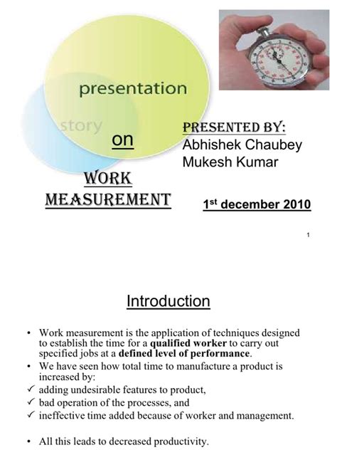 Work Measurement Examples 的图像结果