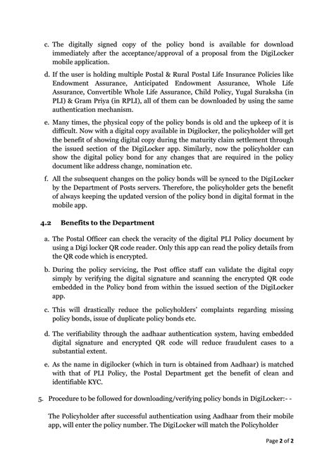 ePLI Bond through DigiLocker