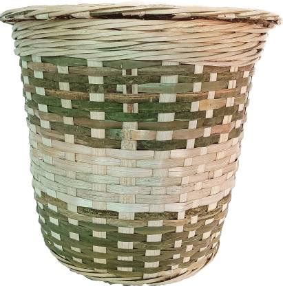 earthen fine crafts hand made bamboo basket for fruits and vegetable ...