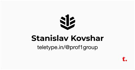 Stanislav Kovshar — Teletype