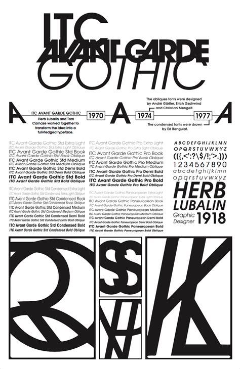 Best 13 ITC Avant Garde Gothic font - Artofit