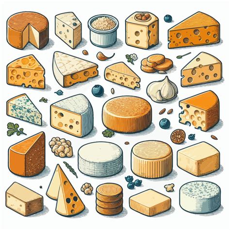 Drawing Of Cheese