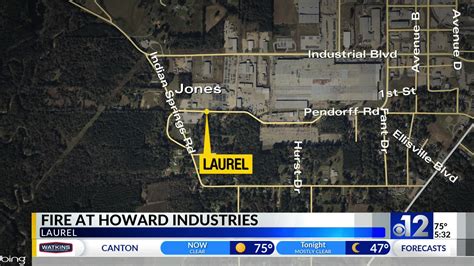 Firefighters respond to fire at Howard Industries in Laurel – WJTV