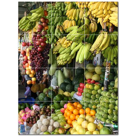 Picture-Tiles.com Fruit Photo 4.25'' x 4.25'' Satin Ceramic Decorative ...