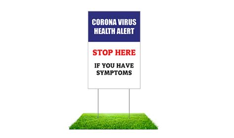 Shop Pandemic Yard Signs | Circle One