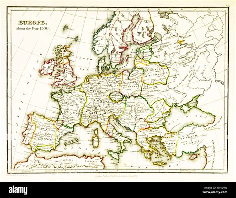 Europe 14th Century Europe Map European History Map