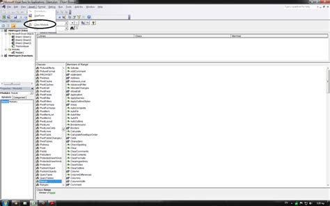 Image result for Object Browser Icon VBA
