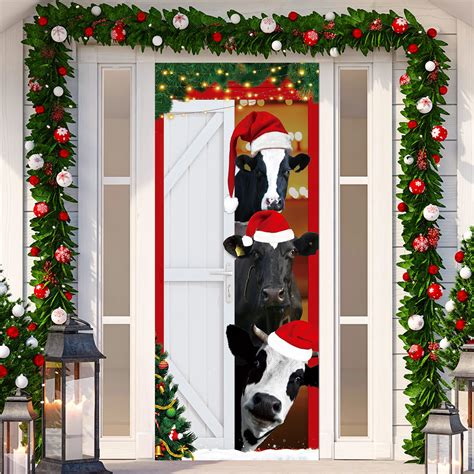 Snapklik.com : Tatuo Christmas Door Cover Decoration Funny Merry ...