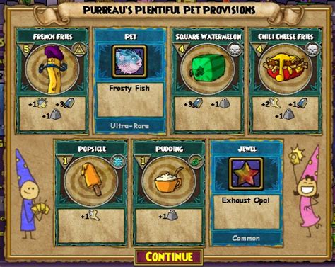 Wizard101 Test Realm: Craftable Pet Jewels - Stars of the Spiral