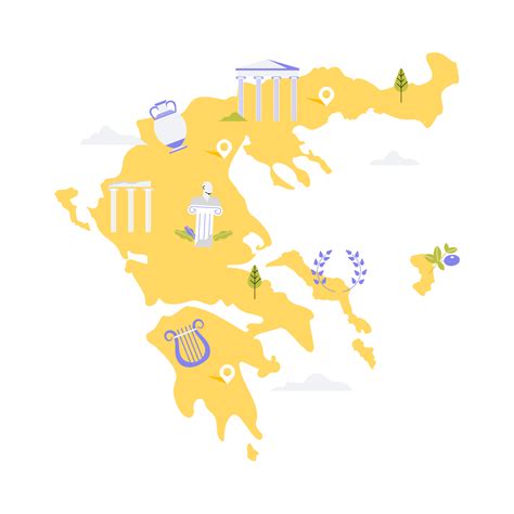 Greece Map Cartoon 的图像结果