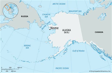 Nome Alaska Map Wildlife Viewing Locations In Alaska, Alaska