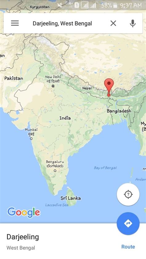 locate DARJEELING on india map - Brainly.in