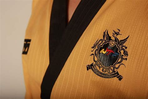 Buy MOOTO Korea Taekwondo WTF Taebek Poomsae Uniform High Dan Master ...