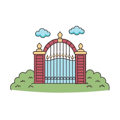 Community Gate Cartoon 的图像结果