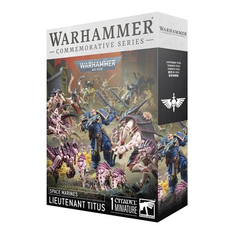 Warhammer 40k Space Marines Lieutenant Titus - Guardian Games Corvallis