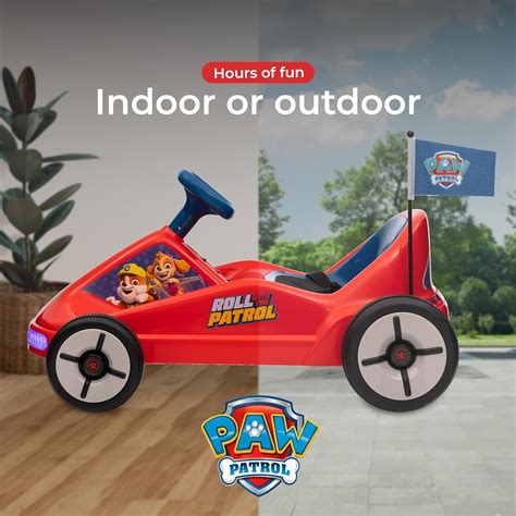 Voyager Paw Patrol Chase 6V Electric Go Kart for Kids, India | Ubuy