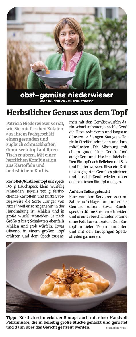 Niederwieser Obst & Gemüse in Innsbruck