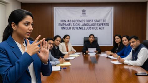 Punjab Becomes First State to Empanel Sign Language Experts Under ...