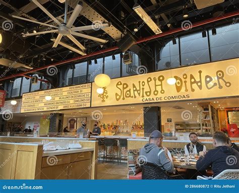 Spanish Diner at Mercado Little Spain at the Shops and Restaurants at ...