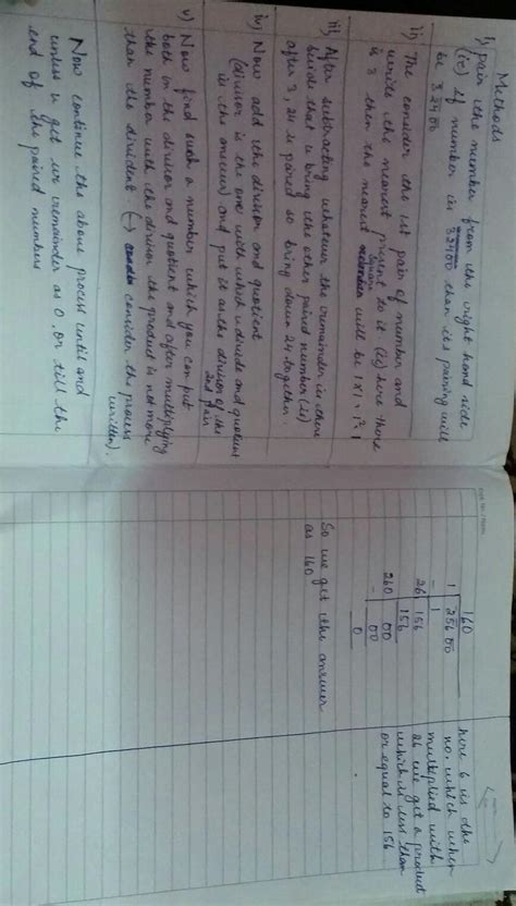 Find the square root of 25600 by division method - Brainly.in