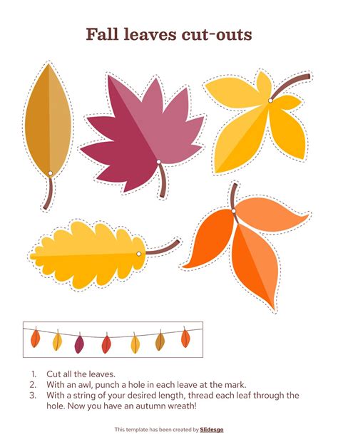 Free Autumn Leaves Google Slides and PowerPoint templates