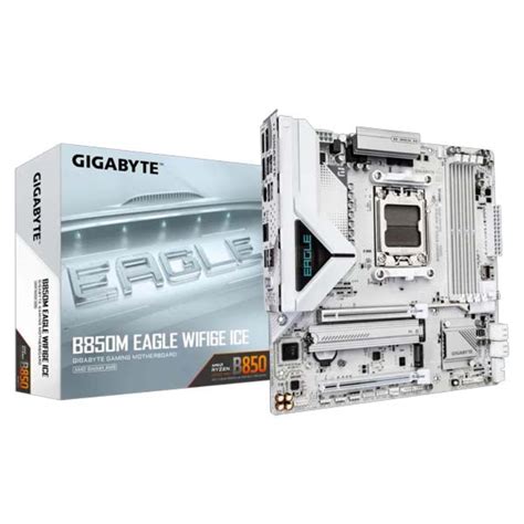 Buy GIGABYTE B850 Eagle ICE Wifi6 DDR5 AMD Motherboard | EliteHubs.com