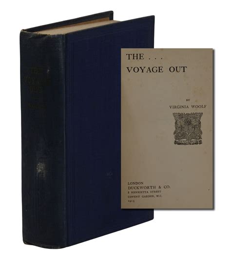 The Voyage Out de Woolf, Virginia: Very Good Trial Binding (1915) First ...