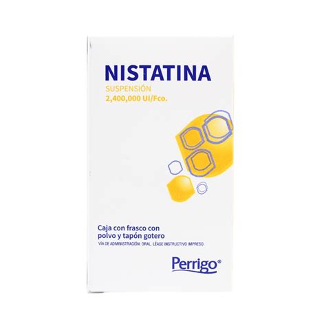 Nistatina 2 400 000 UI Suspensión Oral Frasco con 24 mL – Farmacia Sanorim