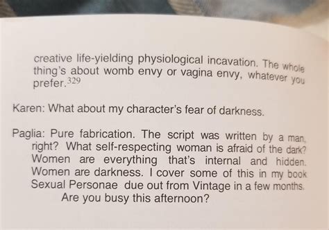 Camille Paglia's thoughts on "The Navidson Record" from House of Leaves ...