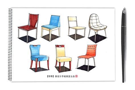 NICHOLAS BAKER的椅子素描设计稿！手绘是做好设计的第一步！ - 普象网