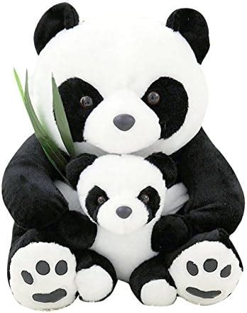 Buy Tickles Mother Panda with Cute Baby Soft Stuffed Plush Animal Toy ...
