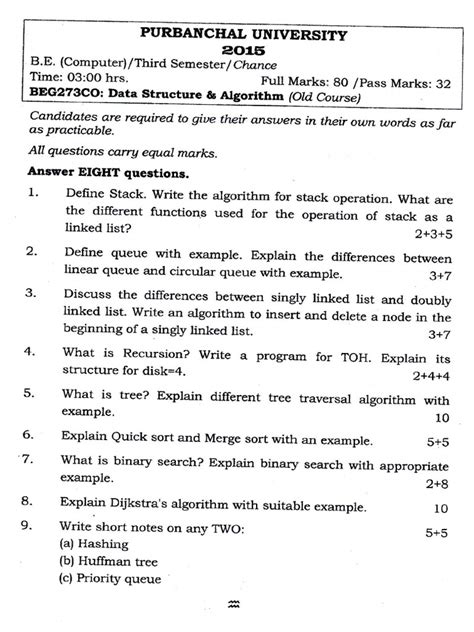 Bel Computer Science Question Paper 的图像结果
