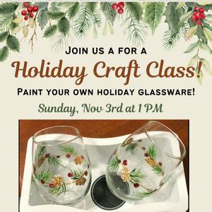 Holiday glass paint event. , 356a south Ave. Whitman ma, Whitman, MA, 3 ...