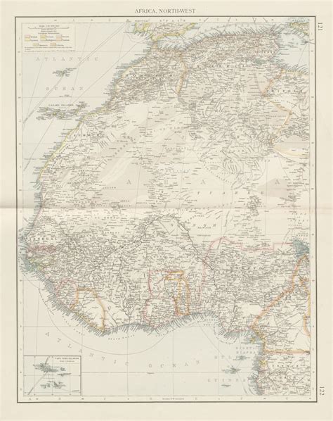 Map Of Africa 1900