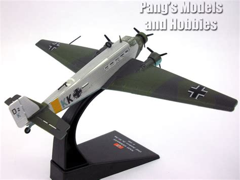Junkers Ju-52 (Ju 52) German Transport 1/144 Scale Diecast Metal Model ...