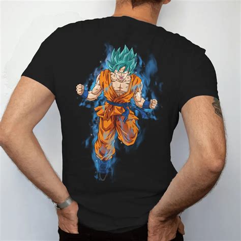 Best Goku Anime T-Shirt -01 Perfect Dragon Ball Z Merchandise