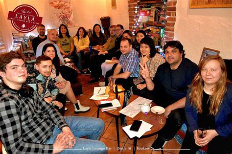 Polish Conversations Class & Practice, Layla Lounge Bar, Krakow, 13 May ...