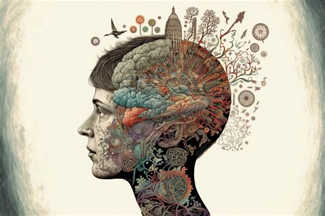 Premium Photo | Illustration of the human thought process