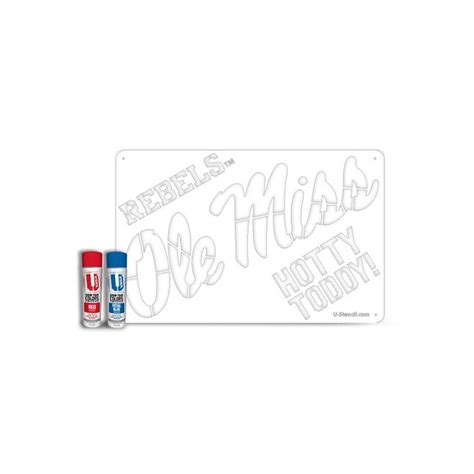 U-Stencil OLE MISS Tailgater Stencil Kit at Lowes.com