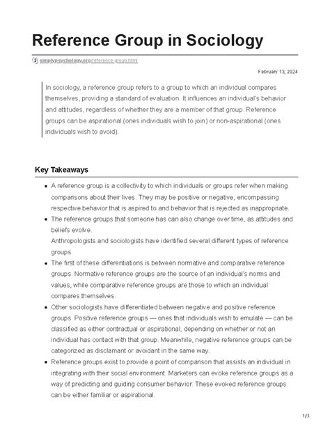 Image result for Positive Reference Group with Examples