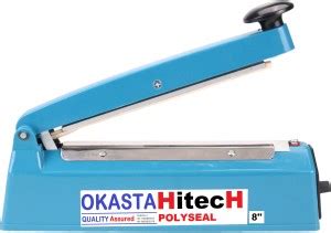 OKASTA 8 Inch 200MM High Quality Hand Sealing Machine For Plastic ...
