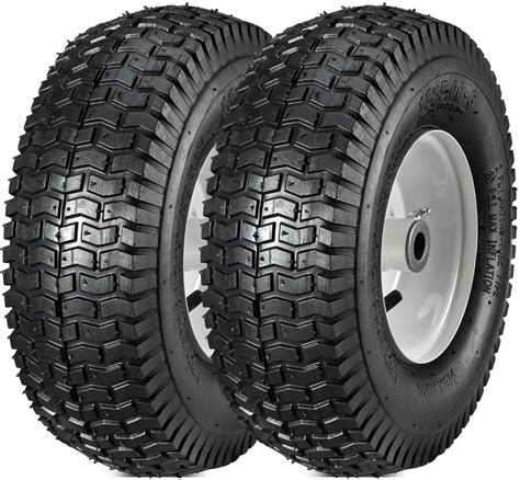 MaxAuto 2Pcs 13x5.00-6 Lawnmower Tire on Wheel, India | Ubuy