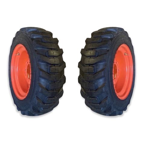 Buy Pair of 2-27X8.50-15 XD2010 Tires on Wheels/Rims (6 lug) for Kubota ...