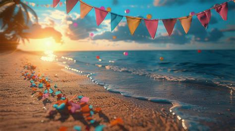 Beach Party Background Stock Photos, Images and Backgrounds for Free ...